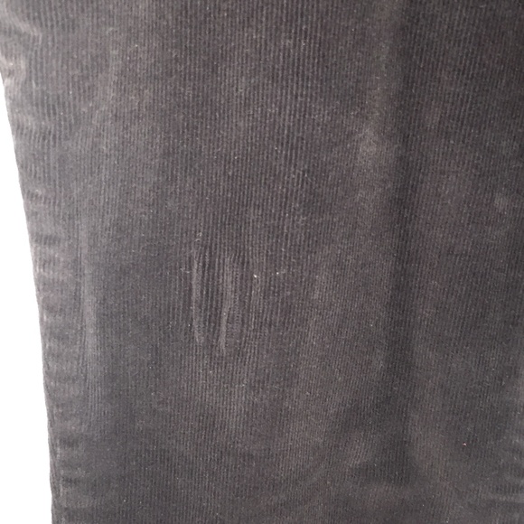 St Johns bay dark navy corduroy flare leg pants - Picture 5 of 5